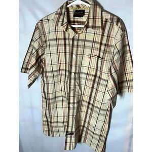 South Pole Authentic Collection Men’s Button Down Shirt Size M Short Sleeve